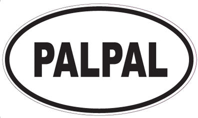 PALPAL - Oval Sticker