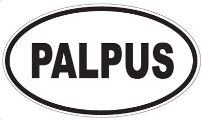 PALPUS - Oval Sticker