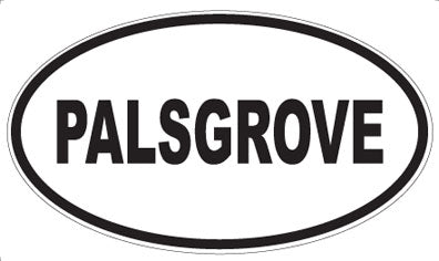 PALSGROVE - Oval Magnet