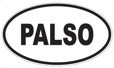 PALSO - Oval Magnet