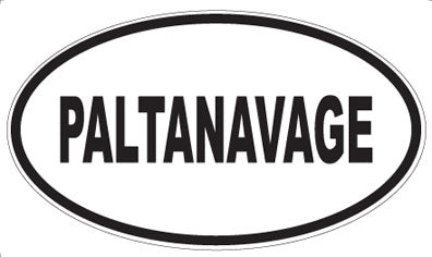 PALTANAVAGE - Oval Magnet