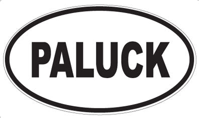PALUCK - Oval Magnet
