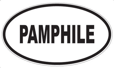 PAMPHILE - Oval Magnet