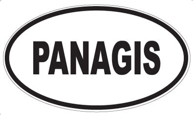 PANAGIS - Oval Magnet
