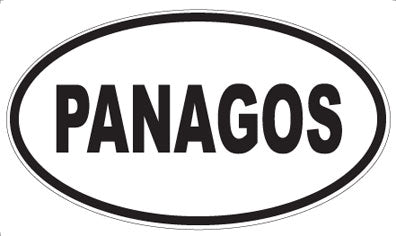 PANAGOS - Oval Magnet
