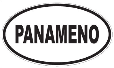 PANAMENO - Oval Magnet