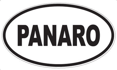 PANARO - Oval Magnet