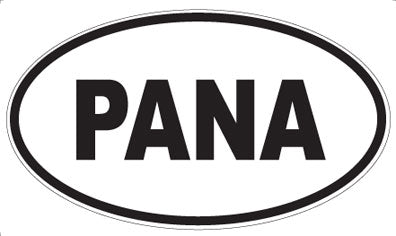 PANA - Oval Magnet