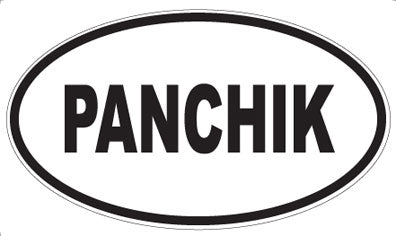 PANCHIK - Oval Magnet