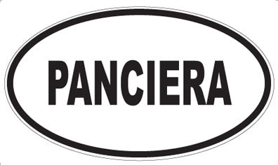 PANCIERA - Oval Magnet