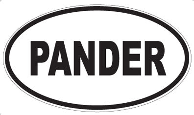 PANDER - Oval Magnet