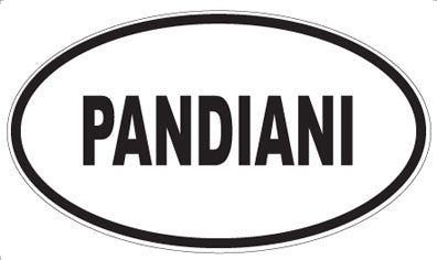 PANDIANI - Oval Magnet