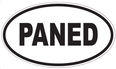 PANED - Oval Magnet