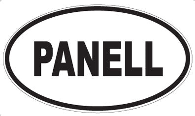 PANELL - Oval Magnet