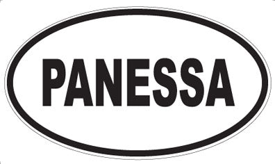 PANESSA - Oval Magnet