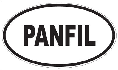 PANFIL - Oval Magnet