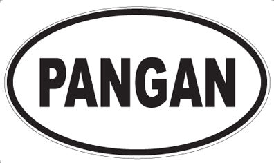 PANGAN - Oval Sticker