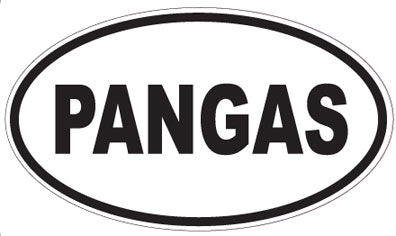 PANGAS - Oval Sticker
