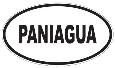 PANIAGUA - Oval Magnet