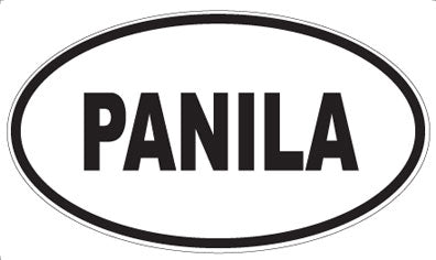 PANILA - Oval Magnet