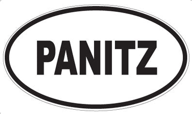 PANITZ - Oval Magnet