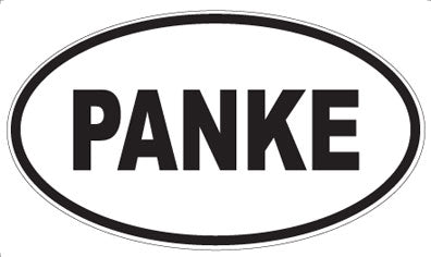 PANKE - Oval Magnet