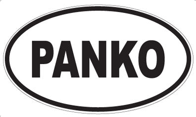 PANKO - Oval Sticker