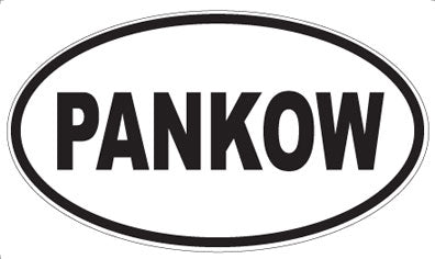 PANKOW - Oval Magnet