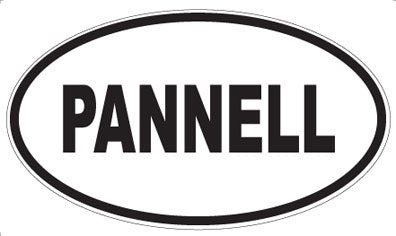 PANNELL - Oval Magnet