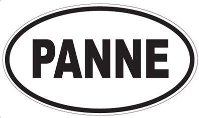 PANNE - Oval Magnet