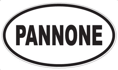 PANNONE - Oval Magnet