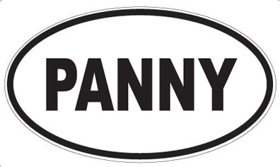 PANNY - Oval Magnet