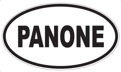 PANONE - Oval Magnet