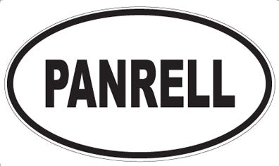 PANRELL - Oval Sticker