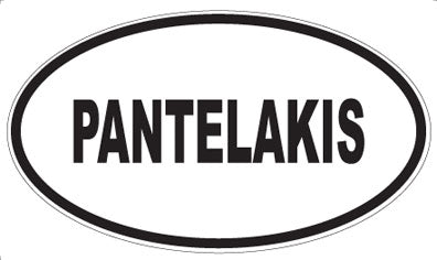 PANTELAKIS - Oval Magnet