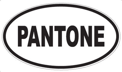 PANTONE - Oval Magnet