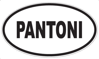 PANTONI - Oval Magnet
