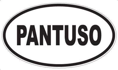PANTUSO - Oval Magnet