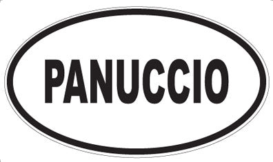 PANUCCIO - Oval Magnet