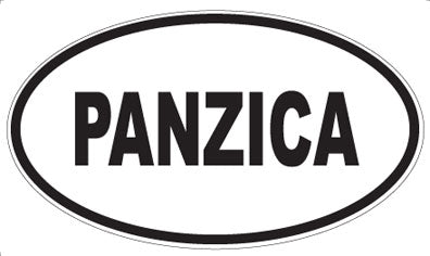 PANZICA - Oval Magnet