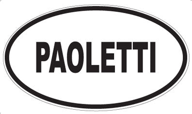 PAOLETTI - Oval Magnet
