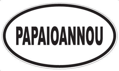 PAPAIOANNOU - Oval Magnet