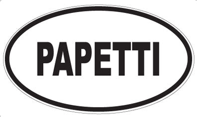 PAPETTI - Oval Magnet