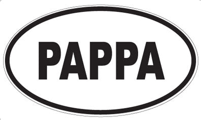 PAPPA - Oval Magnet