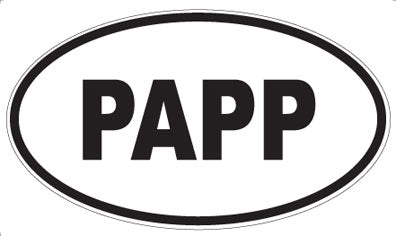 PAPP - Oval Magnet
