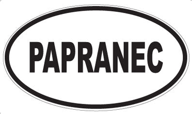 PAPRANEC - Oval Magnet