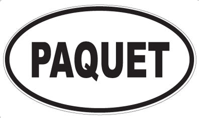 PAQUET - Oval Magnet
