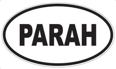 PARAH - Oval Magnet