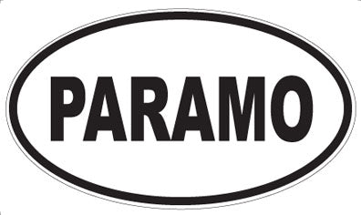 PARAMO - Oval Magnet