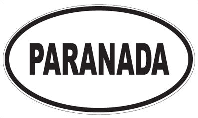 PARANADA - Oval Magnet